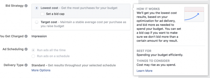 facebook ads bidding