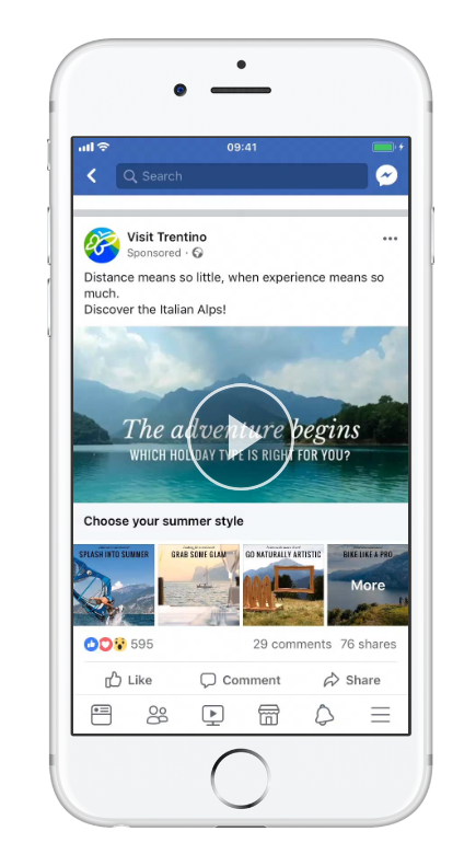 facebook travel advertising